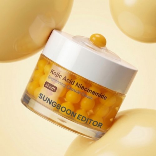 Sungboon Editor Kojic Acid Niacinamide Brightening Capsule Cream 50ml