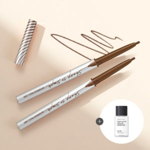 Clio Sharp So Simple Waterproof Pencil Liner (2-Pack) + Lip & Eye Remover 31ml