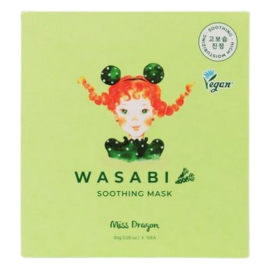 Miss Dragon Wasabi Soothing Sheet Mask 25ml