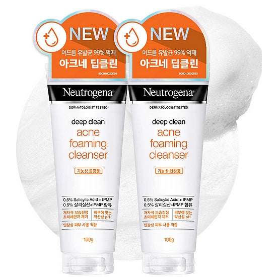 Neutrogena Deep Clean Acne Foaming Cleanser 100g