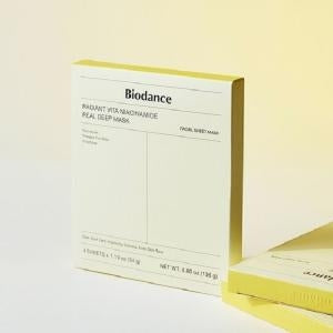 Biodance Radiant Vita Niacinamide Real Deep Mask (4 Sheets)