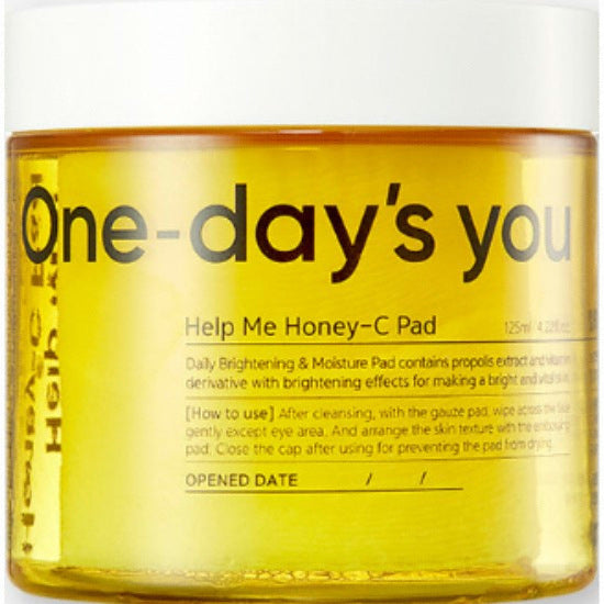 One-day's You Help Me Honey Glow C-Pad 150ml / 60 Sheets