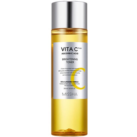 Missha Vita C Plus Brightening & Wrinkle Care Toner 200ml