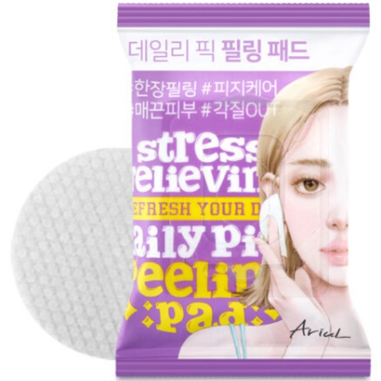 Ariul Stress Relieving Daily Pick Peeling Pads (30ea)