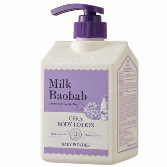 Milk Baobab Cera Body Lotion Baby Powder Scent 600ml