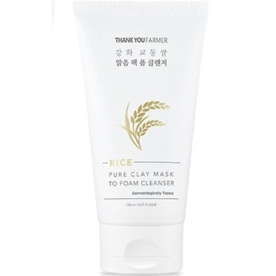 Thank You Farmer Ganghwa Gyodong Rice Pure Pack Foam Cleanser 150ml