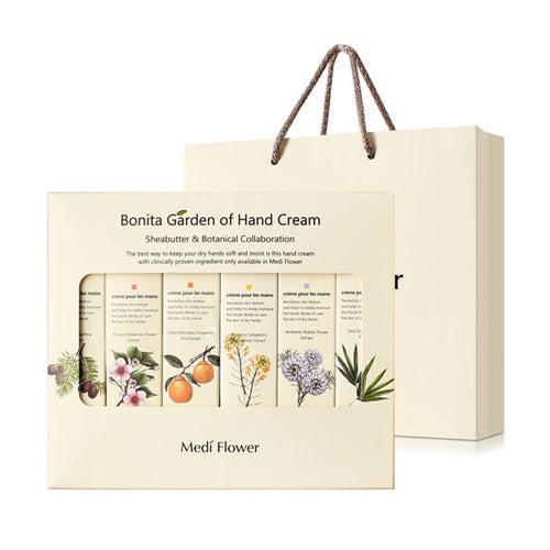 Mediflower Bonita Garden Hand Cream 6-Piece Set (6 x 75ml)