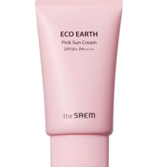 The Saem Eco Earth Power Pink Sun Cream SPF50+ PA++++ 50g