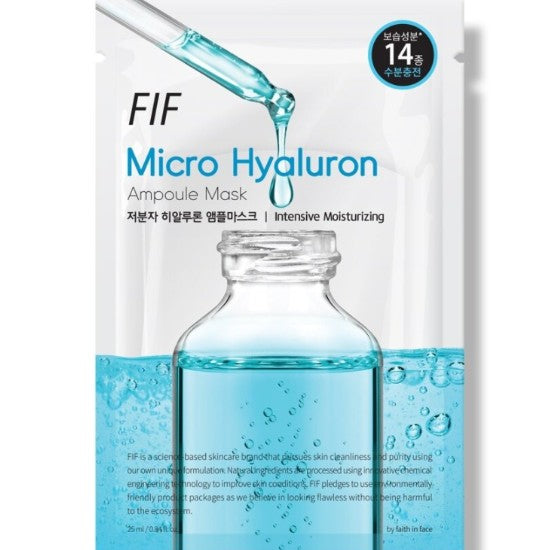 Face in Face Low Molecular Hyaluronic Ampoule Mask 25ml
