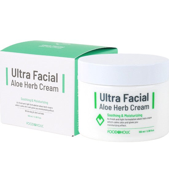 Foodaholic Ultra Facial Aloe Herb Cream 100ml