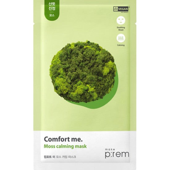 make p:rem Comfort Me Moss Calming Sheet Mask 28ml