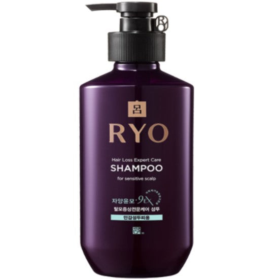 Ryo Jayangyunmo 9EX Hair Loss Symptom Relief Shampoo for Sensitive Scalp 400ml