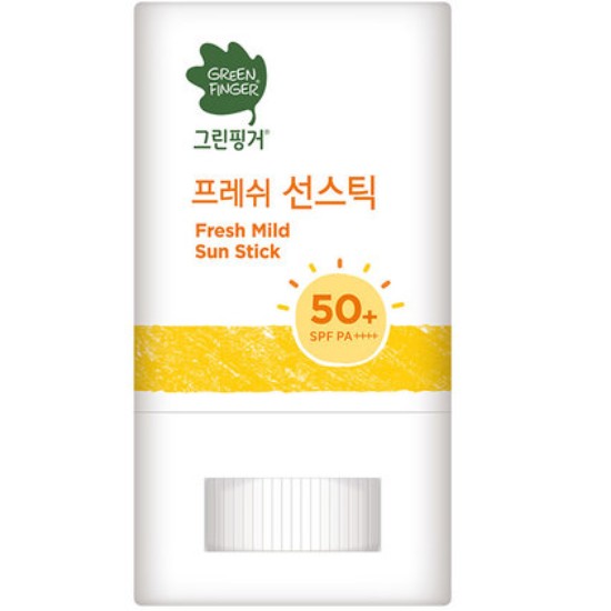 Greenfinger Fresh Mild Sun Stick SPF50+ PA++++ 15g (For Kids & Sensitive Skin)