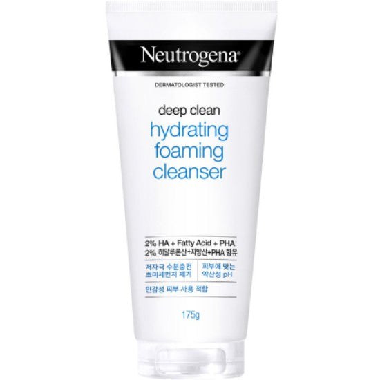 Neutrogena Deep Clean Hydrating Foaming Cleanser 175g