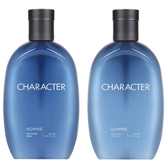 Character Men's Refining Skincare Set (2 x 350ml)