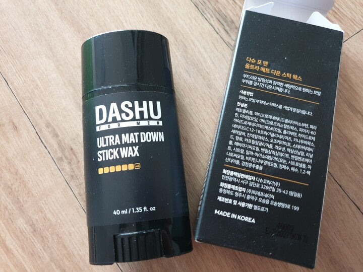 Dashu For Men Premium Ultra Matte Down Stick Wax 40g
