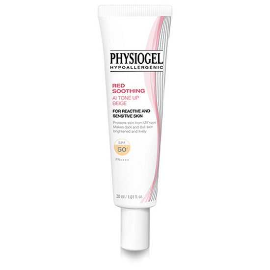 Physiogel Red Soothing AI Tone-Up Sunscreen Beige SPF50+ PA++++ 30ml