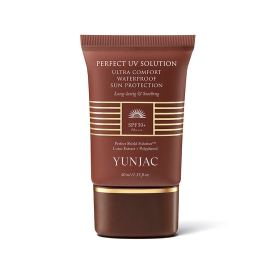 YUNJAC Perfect UV Solution Ultra Comfort Waterproof Sun Protection SPF50+ PA++++ 40ml