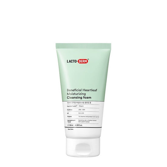 Lactoderm Houttuynia Cordata Skin-Beneficial Moisture Cleansing Foam 130ml