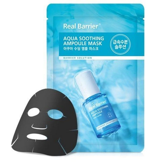 Real Barrier Aqua Soothing Ampoule Mask 27ml (Single Sheet)