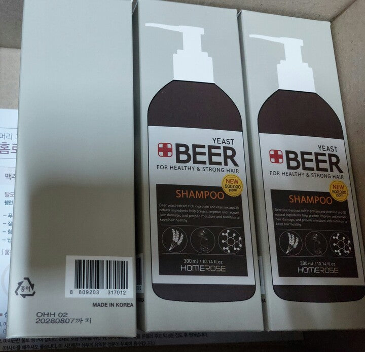 Home Rose Beer Yeast Anti-Hair Loss Shampoo