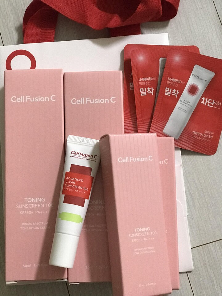 Cell Fusion C Toning Sunscreen 100 SPF50+ PA++++