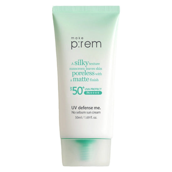 Make P:rem UV Defense Me. No Sebum Sun Cream SPF50+ PA++++ 50ml