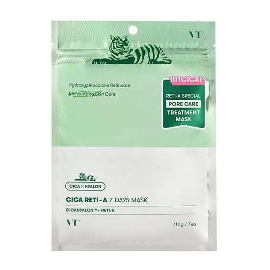 VT Cosmetics CICA Reti-A Seven Days Sheet Mask