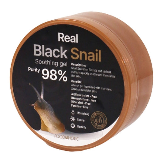 Foodaholic Real Black Snail Soothing Gel 300ml