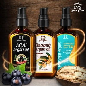 Acai Baobab Moringa Argan Nourishing Hair Oil 100ml