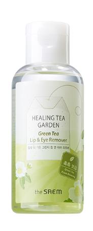 The SAEM Healing Tea Garden Green Tea Lip & Eye Remover 150ml