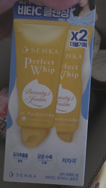 Senka Perfect Whip Vitamin C Poreless Glow 100g