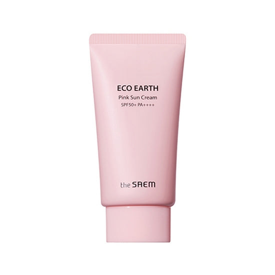 The Saem Eco Earth Pink Sun Cream SPF50+ PA++++ 70g