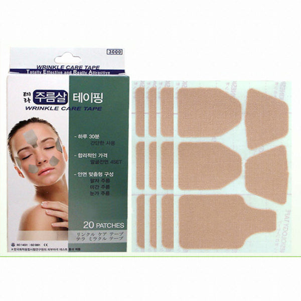 Tera Wrinkle Taping Full Face Sheet Mask (20 Sheets)