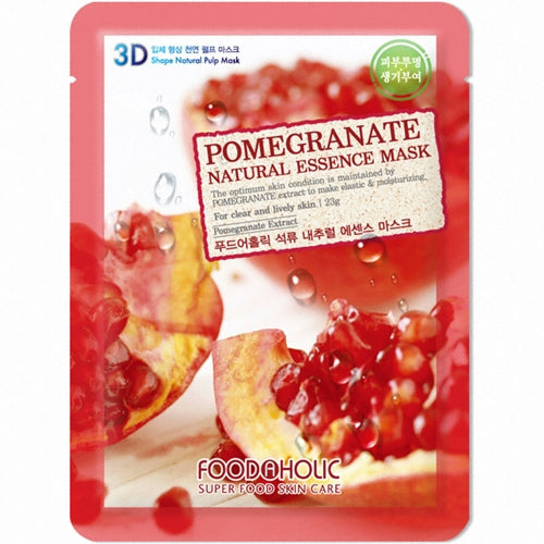 Foodaholic Pomegranate Natural Essence Mask Sheet 23g