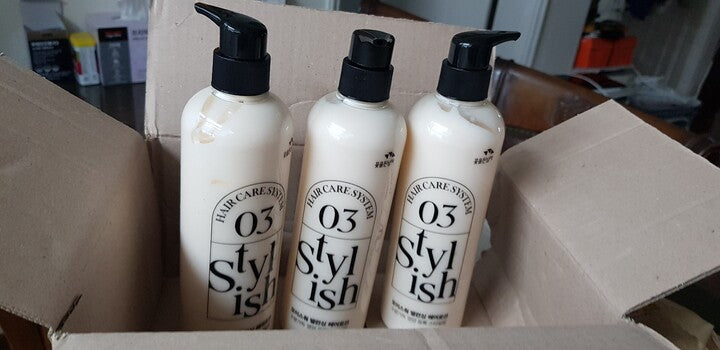 Man with Flowers 3-Step Hair Care System Moisture Hair Lotion 250ml