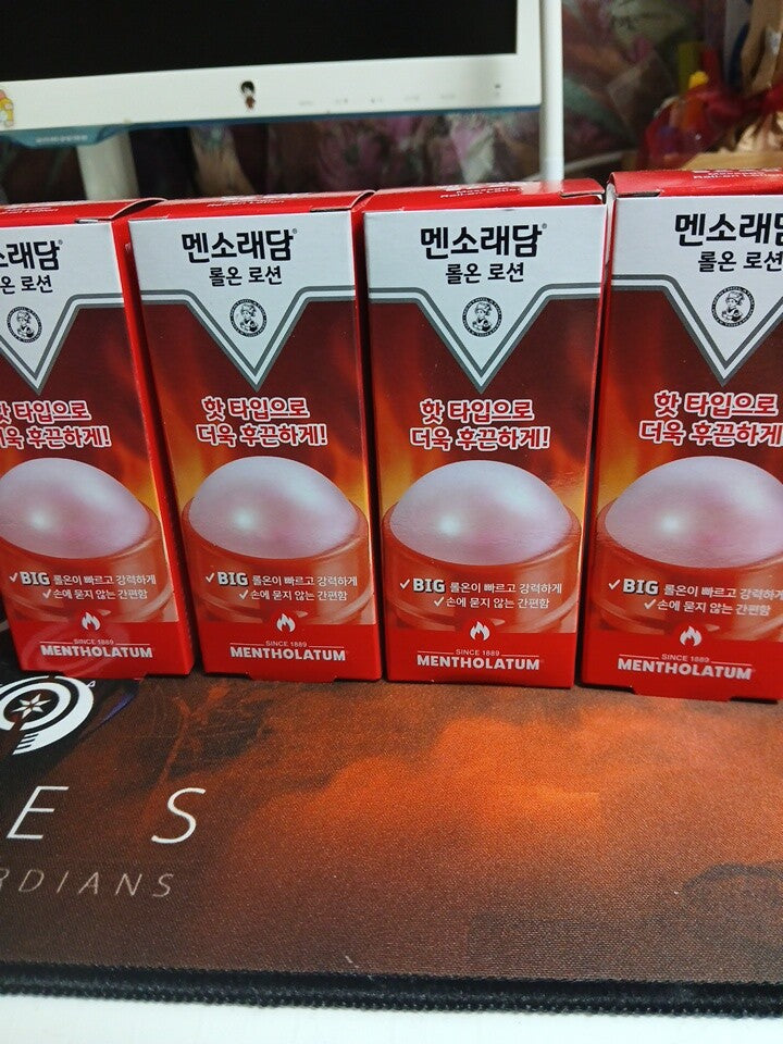 Mentholatum Deep Heating Roll-On Body Lotion (50ml x 4)