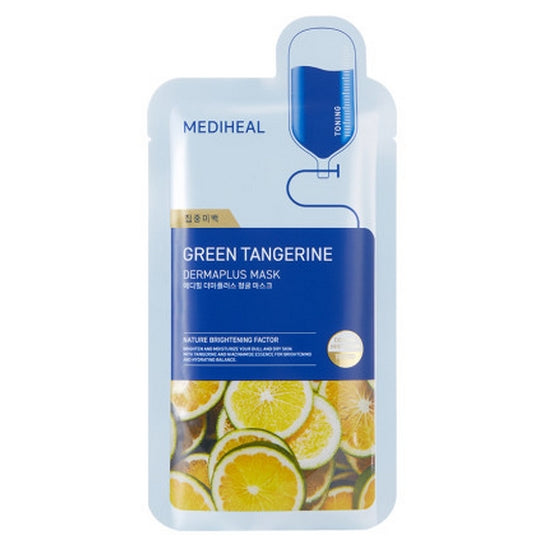 Mediheal Dermaplus Green Tangerine Brightening Sheet Mask 27ml