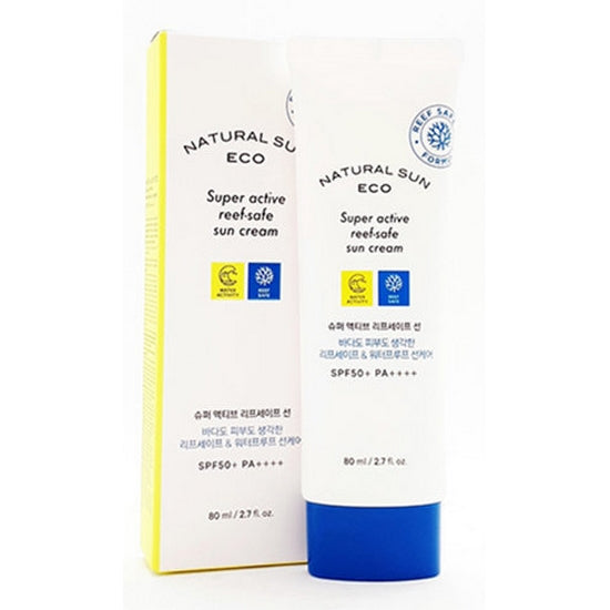 The Face Shop Natural Sun Eco Super Active Reef Safe Sun Cream