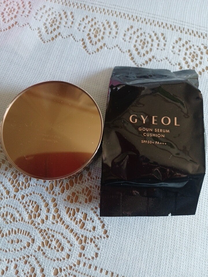 TONYMOLY Gyul Goun Smooth Skin Serum Cushion SPF50+ PA++++ (Main + Refill) 2x15g