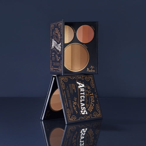 too cool for school By Rodin Artistic Book + Contour Makeup Set