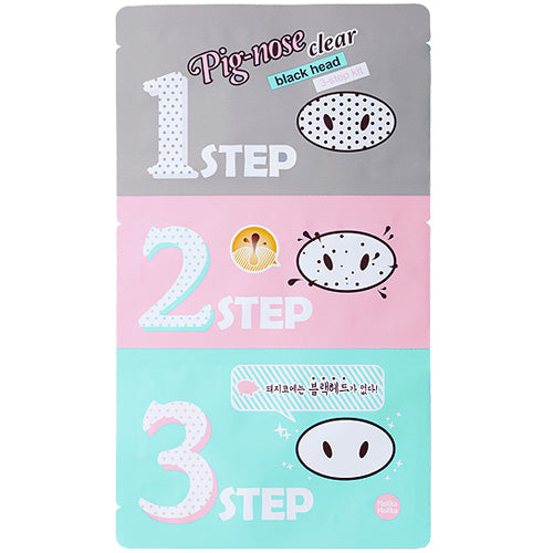 Holika Holika Pig Nose Clear Blackhead 3-Step Nose Strip Kit