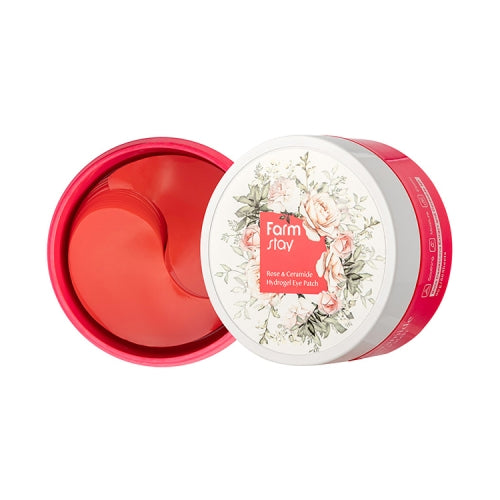Farmstay Rose & Ceramide Hydrogel Eye Patch (60 Patches)