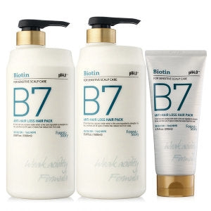 Forest Story B7 Low pH Anti-Hair Loss Hair Pack (Shampoo & Treatment) 200ml+200ml