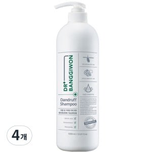 Dr. Bangi Won Dandruff & Anti-Hair Loss Functional Shampoo 1000ml (Set of 4)