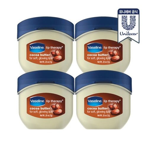 Vaseline Lip Therapy Cocoa Butter Lip Balm (4-Pack)
