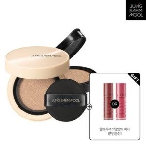 Jung Saem Mool Skin Nuder Cover Layer Cushion (Main + Refill) + Glow Lasting Tint Mini