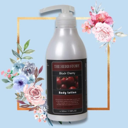 The Herb Story Black Cherry Aroma Body Lotion 500ml