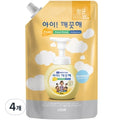 Ai Ggaekkeuthae Pure Foaming Hand Soap Refill Set (4 x 600ml)