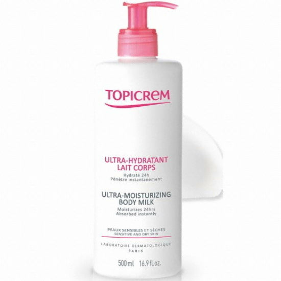 Topicrem Ultra-Moisturizing Body Milk 500ml